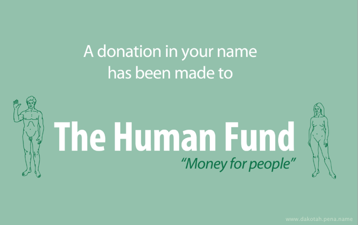 Image human-fund-card-front.png of 1